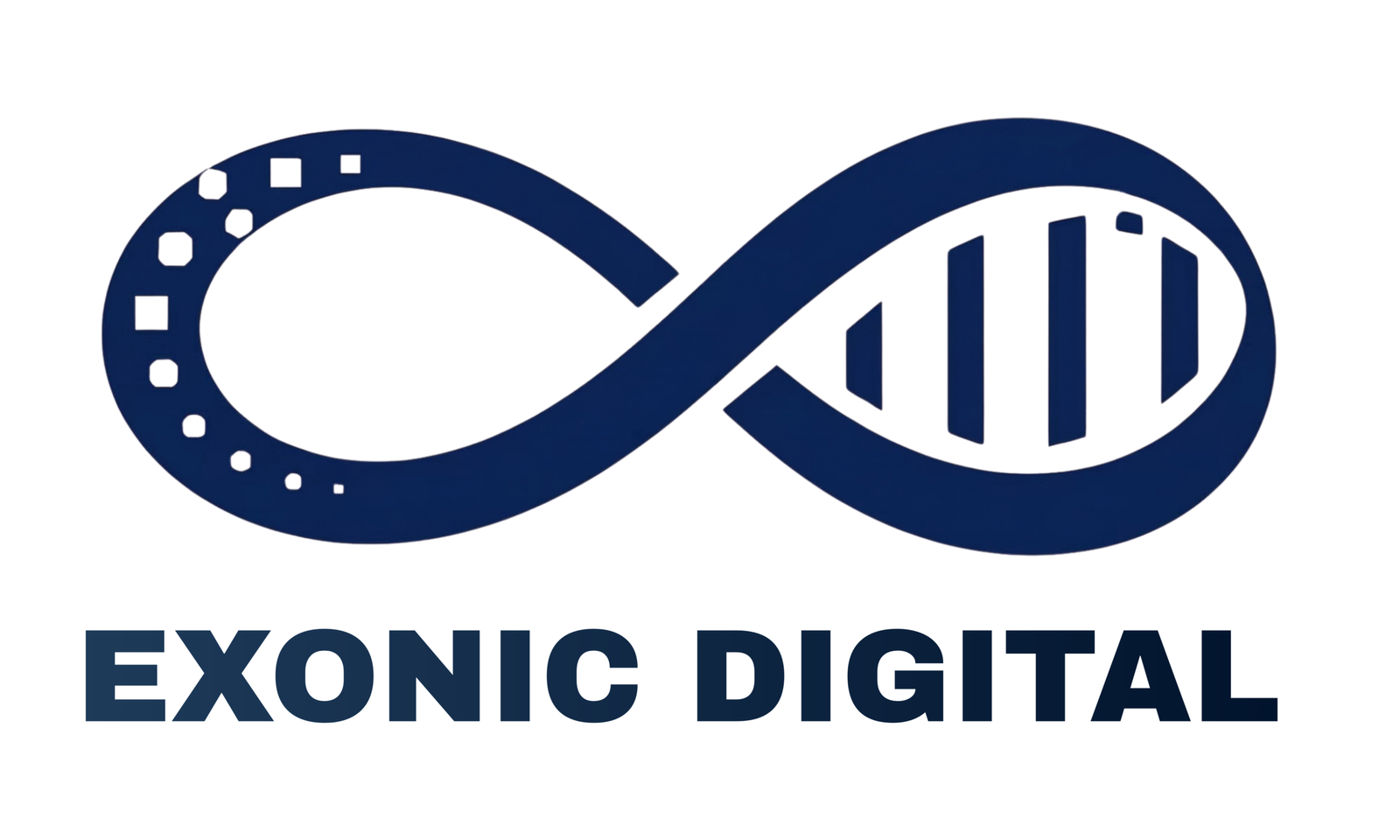 Exonic Digital logo – professional web development and digital services brand in Ghana”