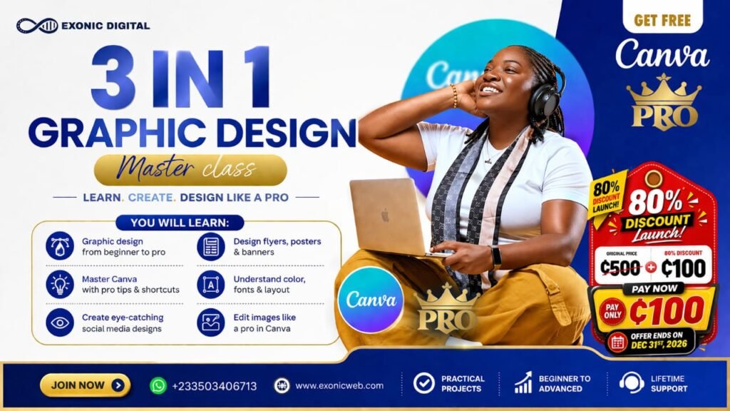 graphic design master class with canva12 PM